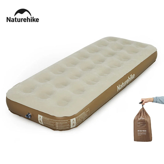Naturehike 2025 New Camping Mattress Ergonomics Ultralight Waterproof Air Bed High Speed Built Outdoor Travel Beach Air Mattress