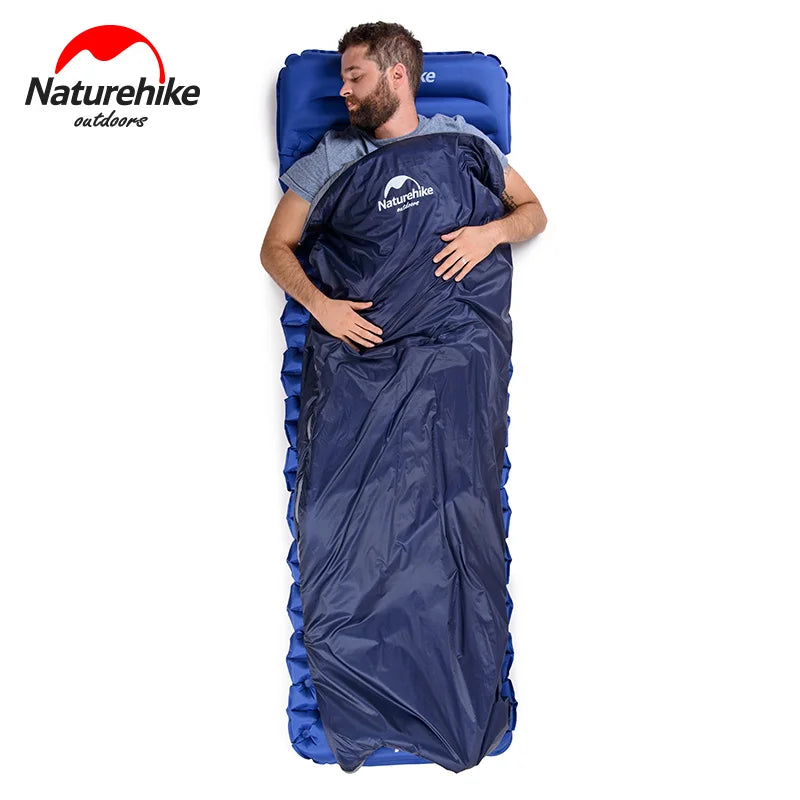 Naturehike Newest Sleeping Bag Ultralight Waterproof Cotton Sleeping Bag Nature Hike Summer Hiking Camping Tent Sleeping Bag