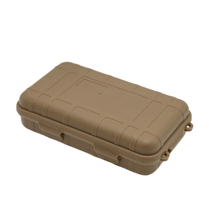 Outdoor Shockproof Waterproof Boxes Survival Airtight Case Holder For Storage Matches Small Tools EDC Travel Sealed Containers