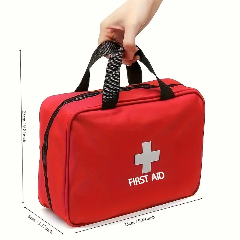 59/186/245PCS Deluxe First Aid Kit With Portable Bag - Ideal For Hunting, Hiking & Camping Emergencies,Outdoor First Aid Kit