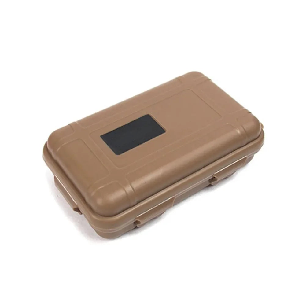 Small EDC-Tool Airtight Waterproof Plastic Box Portable Shockproof Sealed Containers Outdoor Travel Camping Survival Box