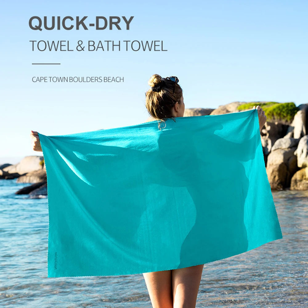 Naturehike Ultra Absorbent Quick Dry Microfiber Towel Ultralight Compact Portable Beach Gym Camping Swimming Yoga NH19Y001-J 수건