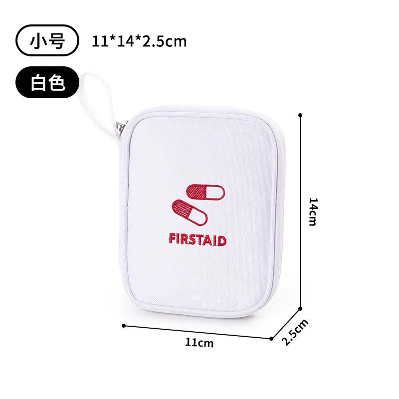 Portable Empty First Aid Kit Medicine Storage Bag Mini Medical Kit Organizer for Travel Sports Pills Management First Aid Bag