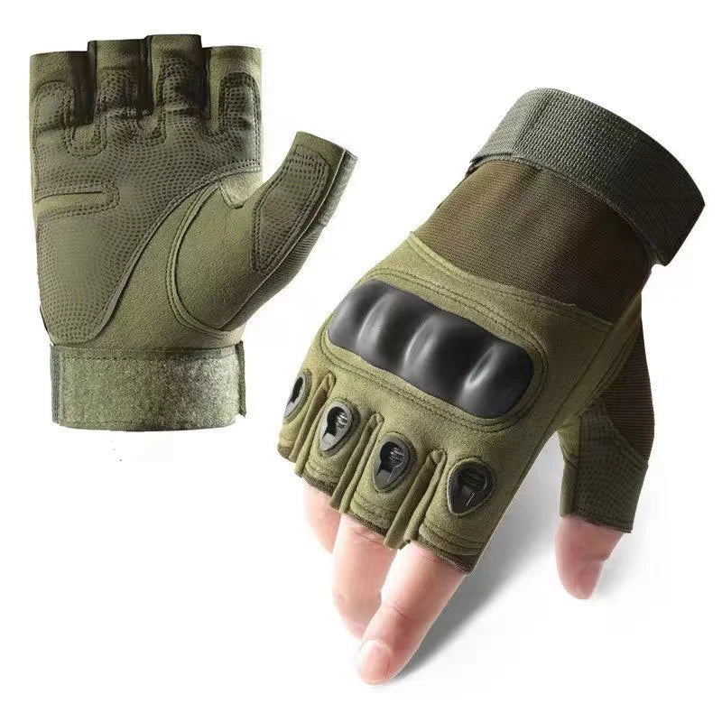 Men's Tactical Gloves Shooting Gloves Fitness Protection Sports Motorcycle Hunting Shooting Full Finger Climing Walking Gloves