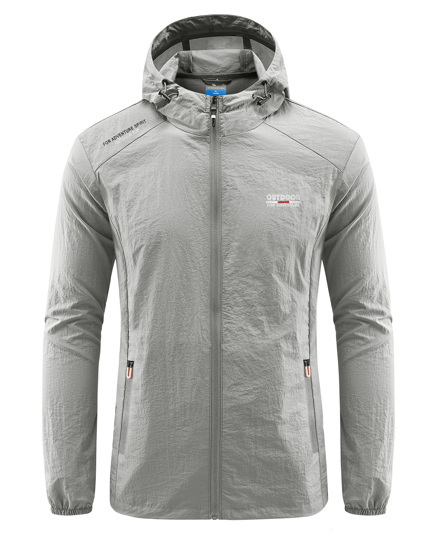 Summer Outdoor Quick Dry Sun-Protective Thin Jacket Men Hiking Fishing Cycling Hooded Gym Sport Windbreaker Ultra Light Coats