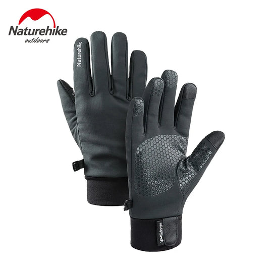 Naturehike Sports Gloves Waterproof Keep Warm Winter Gloves Men Women Outdoor Hiking Climbing Gloves Cycling Motorcycle Gloves
