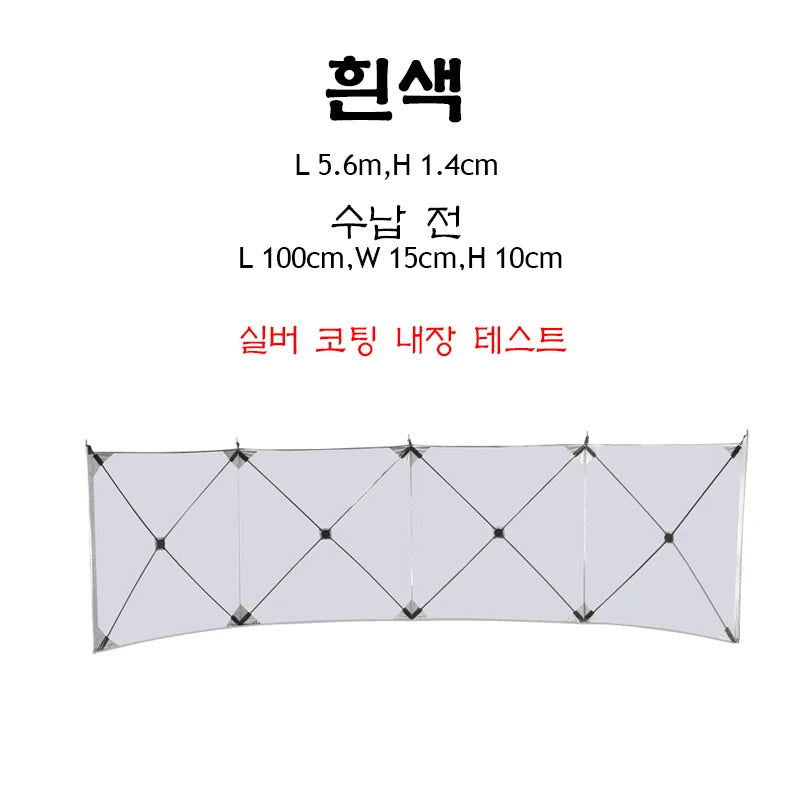 Windscreen Folding Windproof Shield Camping Awning Windbreaker tent Outdoor Canopy Sunshade Tent Large Tarp Windscreen Shelter