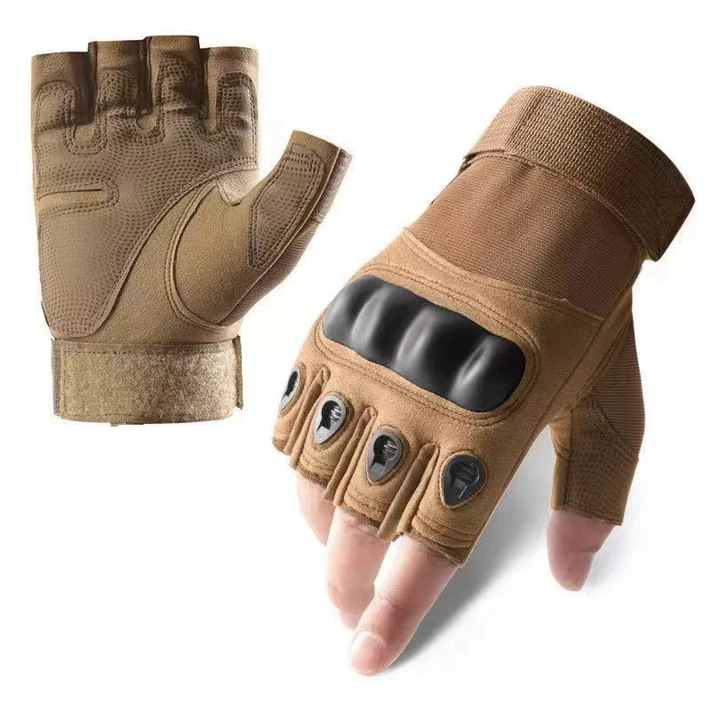 Men's Tactical Gloves Shooting Gloves Fitness Protection Sports Motorcycle Hunting Shooting Full Finger Climing Walking Gloves