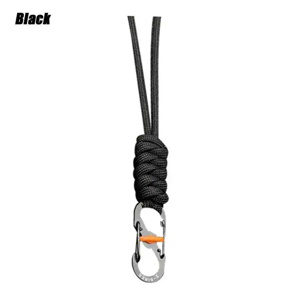 1PC Anti-Theft 8-Figure Umbrella Rope Hand-Woven Keychain Outdoor Wrist Camera Lanyard Anti-Loss Key Rope ID Belt