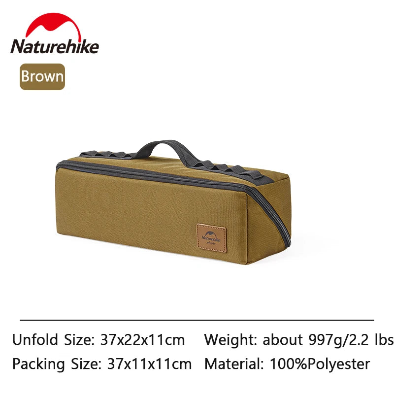 Naturehike Camping Storage Bag Outdoor Portable Accessory Organizer Multifunctional Folding Hikng Travel Tool Box Camping Bags