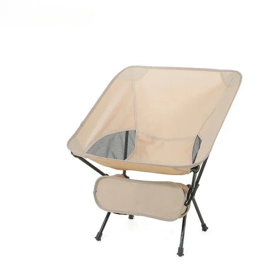 Foldable Camping Chairs Set Lightweight folding Chair Ultralight  Backpacking Moon Chairs for Garden Picnic Beach Fishing