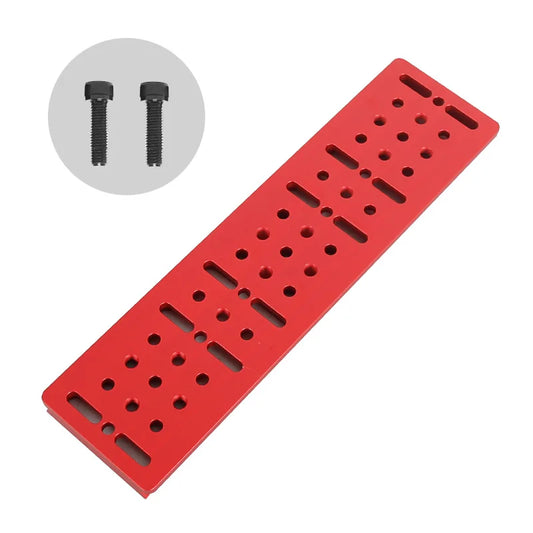 Dovetail plate for astronomical equipment, large size plate with screws, 300mm wide